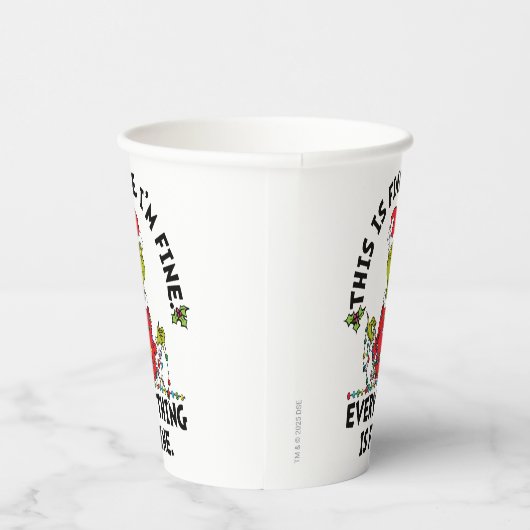 Gobelets En Papier Grinch | Everything is Fine (Droite)