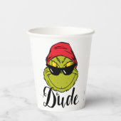 Gobelets En Papier Grinch | Le Dude (Verso)