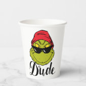 Gobelets En Papier Grinch | Le Dude (Recto)