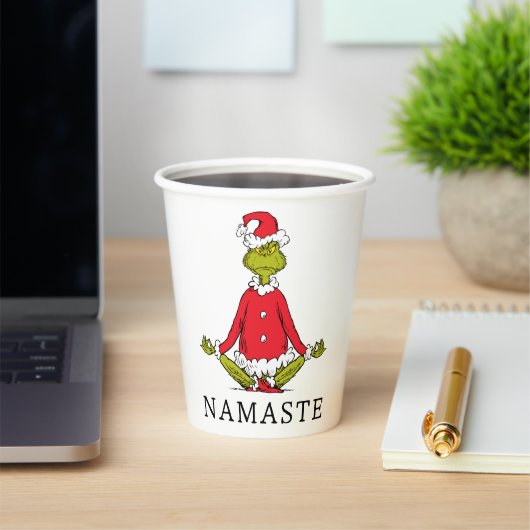 Gobelets En Papier Grinch | Namaste Père Noël (Insitu)