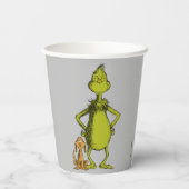 Gobelets En Papier Grinch | posture de Max et Grinch (Verso)