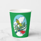Gobelets En Papier Grinch Snowboard (Recto)