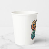 Gobelets En Papier Grind, Gain, Gloire (Droite)