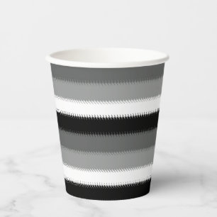 Gobelets En Papier Gris noir Gris cendré blanc