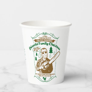 Gobelets En Papier Griswold Famille de Noël Chainsaw Graphique
