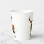 Gobelets En Papier Gros Cerf Raté (Droite)