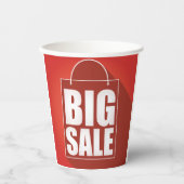 Gobelets En Papier Grosse vente Red Retail Bag Conception (Recto)