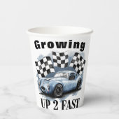 Gobelets En Papier Grossesse 2 Fête d'anniversaire rapide (Verso)