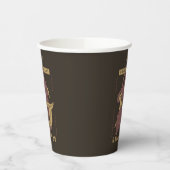 Gobelets En Papier GRYFFINDOR™ Maison Brave au coeur (Gauche)