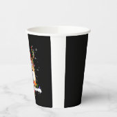 Gobelets En Papier Guinea Pig Christmas Reindeer Christmas Lights (Gauche)