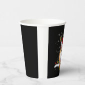 Gobelets En Papier Guinea Pig Christmas Reindeer Christmas Lights (Droite)