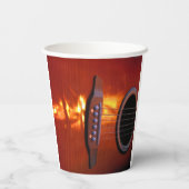 Gobelets En Papier Guitare (Verso)