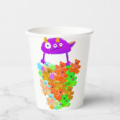 Gobelets En Papier Gummy Bear Harvest Monster (Recto)