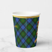 Gobelets En Papier Gunn personnalisé Tartan Noël (Droite)