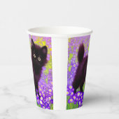 Gobelets En Papier Gustav Klimt Black Kitten (Droite)