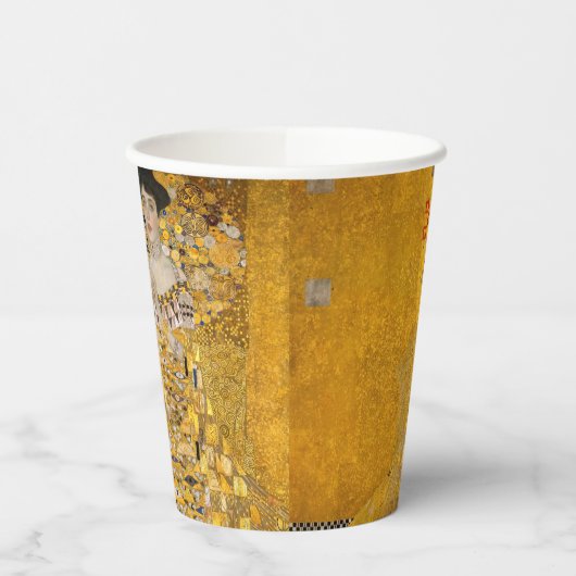 Gobelets En Papier Gustav Klimt - Portrait d'Adele Bloch-Bauer I (Gauche)