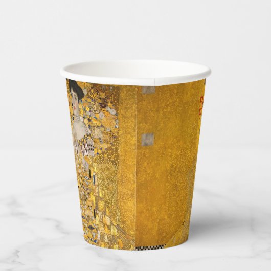 Gobelets En Papier Gustav Klimt - Portrait d'Adele Bloch-Bauer I (Droite)