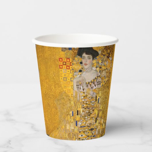 Gobelets En Papier Gustav Klimt - Portrait d'Adele Bloch-Bauer I (Recto)