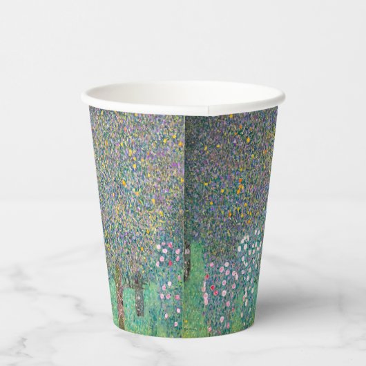 Gobelets En Papier Gustav Klimt - Rosiers sous les arbres (Droite)