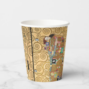 Gobelets En Papier Gustav Klimt - Stoclet Frieze Arbre de vie