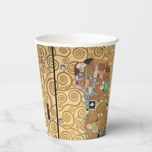 Gobelets En Papier Gustav Klimt - Stoclet Frieze Arbre de vie (Verso)