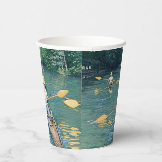 Gobelets En Papier Gustave Caillebotte - Skiffs on the Yerres (Droite)