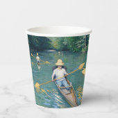 Gobelets En Papier Gustave Caillebotte - Skiffs on the Yerres (Recto)