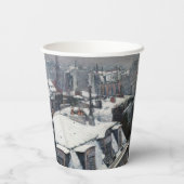 Gobelets En Papier Gustave Caillebotte - Toits dans la neige (Verso)