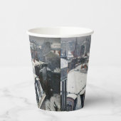 Gobelets En Papier Gustave Caillebotte - Toits dans la neige (Gauche)