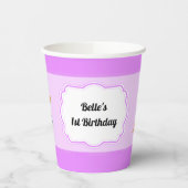 Gobelets En Papier Gymnastique Tasses à papier (Gauche)