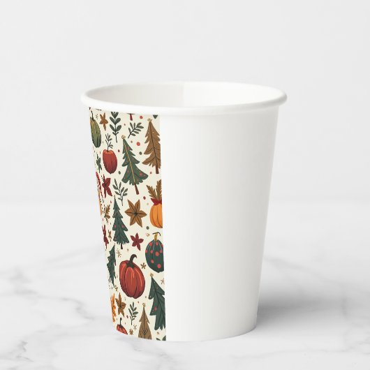 Gobelets En Papier hallothanksmas (Gauche)