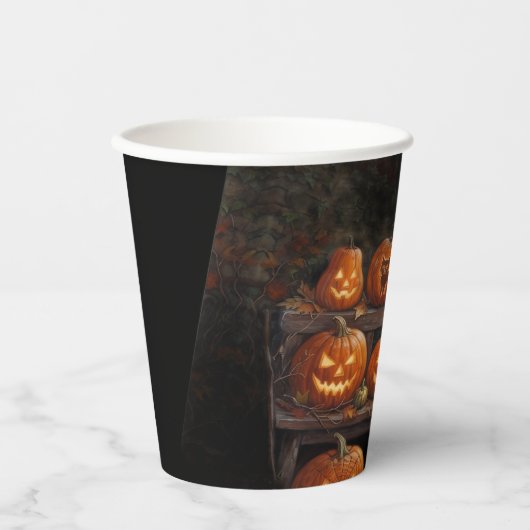 Gobelets En Papier Halloween (Recto)