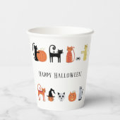 Gobelets En Papier Halloween (Verso)