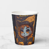 Gobelets En Papier Halloween (Verso)