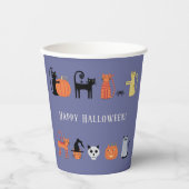 Gobelets En Papier Halloween (Recto)