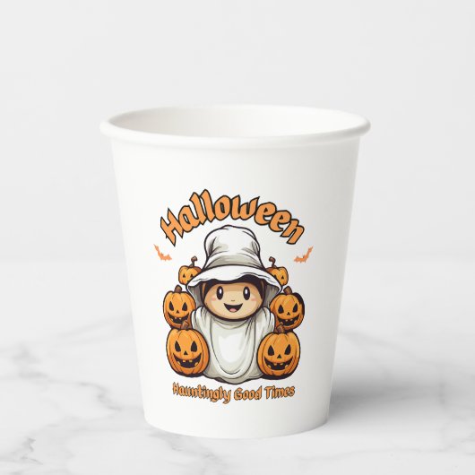 Gobelets En Papier Halloween (Recto)