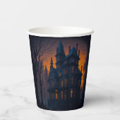 Gobelets En Papier Halloween Adulte Haunween Mansion Party (Verso)