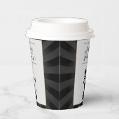 Gobelets En Papier Halloween Black Starburst Witch (Droite)