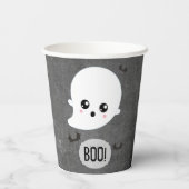 Gobelets En Papier Halloween Boo Kawaii Ghost (Verso)