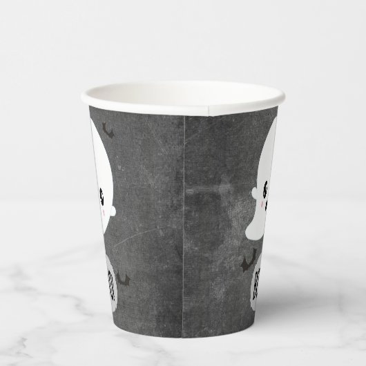 Gobelets En Papier Halloween Boo Kawaii Ghost (Droite)