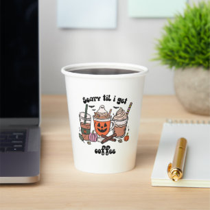 Gobelets En Papier Halloween café éffrayant - Scary ’Jusqu'à ce que j