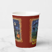 Gobelets En Papier Halloween Chats 🎃 😼 (Gauche)