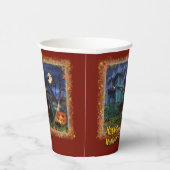 Gobelets En Papier Halloween Chats 🎃 😼 (Droite)