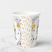 Gobelets En Papier Halloween Costume fête aquarelle (Droite)