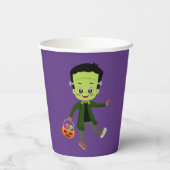 Gobelets En Papier Halloween Costume pour enfants (Verso)