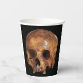 Gobelets En Papier Halloween crâne (Verso)