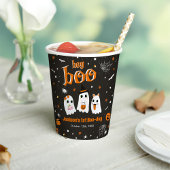Gobelets En Papier Halloween Cute Ghost 1er Anniversaire Spooktaculai
