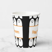 Gobelets En Papier Halloween Cute Ghosts (Gauche)