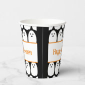 Gobelets En Papier Halloween Cute Ghosts (Droite)