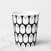 Gobelets En Papier Halloween Cute Ghosts Party (Verso)